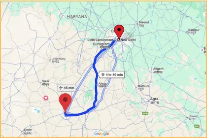 Delhi to Jaipur Taxi Service, Delhi to Jaipur one way taxi