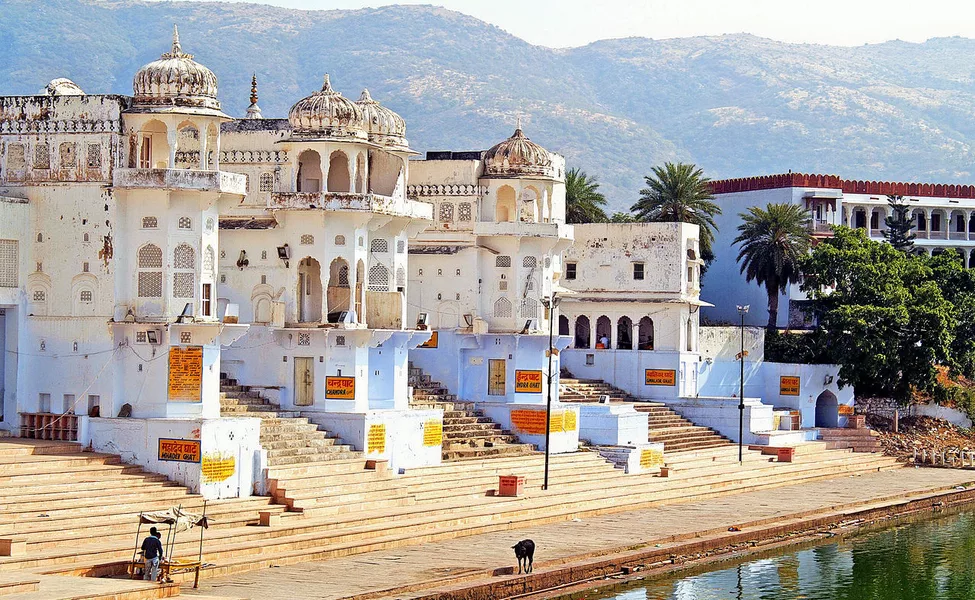Holy pushkar lake, pushkar ghat